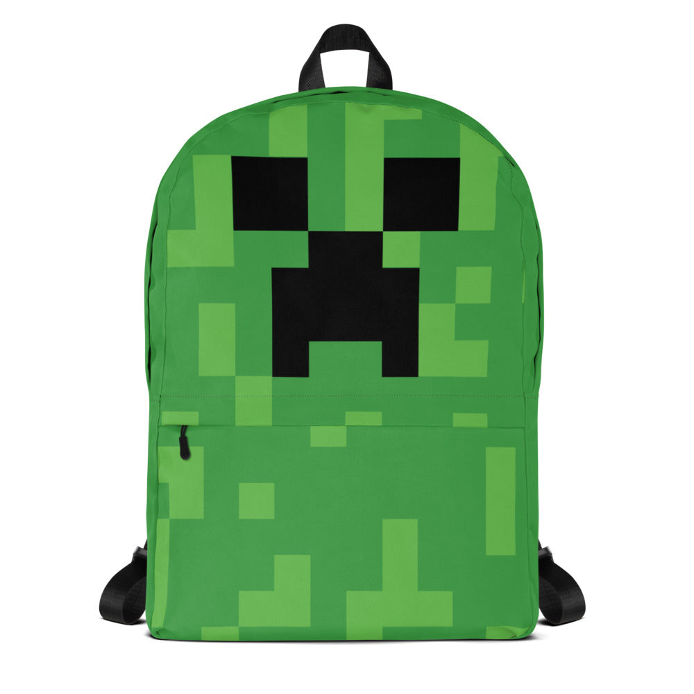 Minecraft Creeper Big Face Backpack