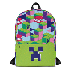 Minecraft TNT Creeper Premium Backpack