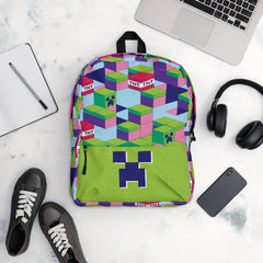 Minecraft TNT Creeper Premium Backpack