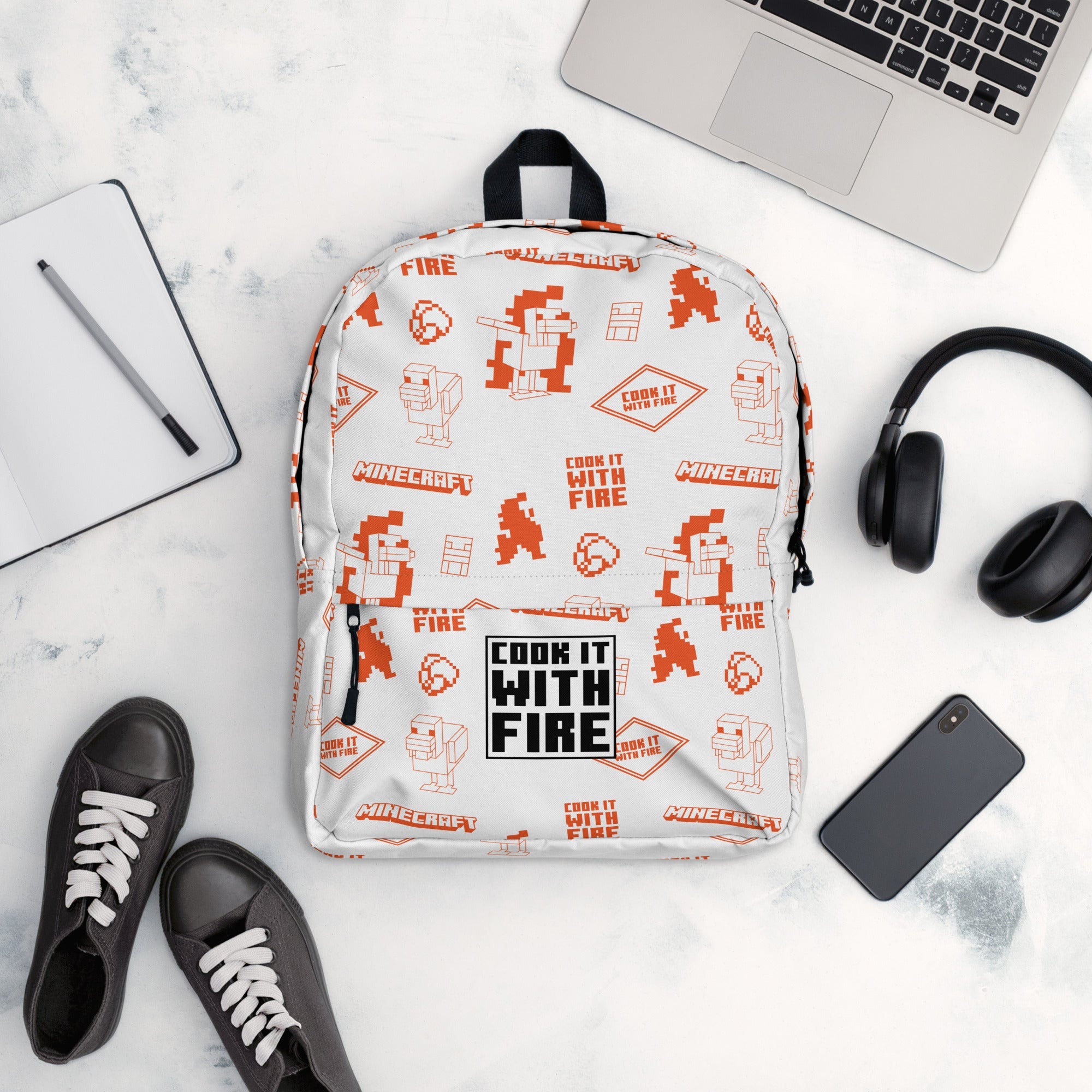 Minecraft Backpack Lava Chicken, Cook It
