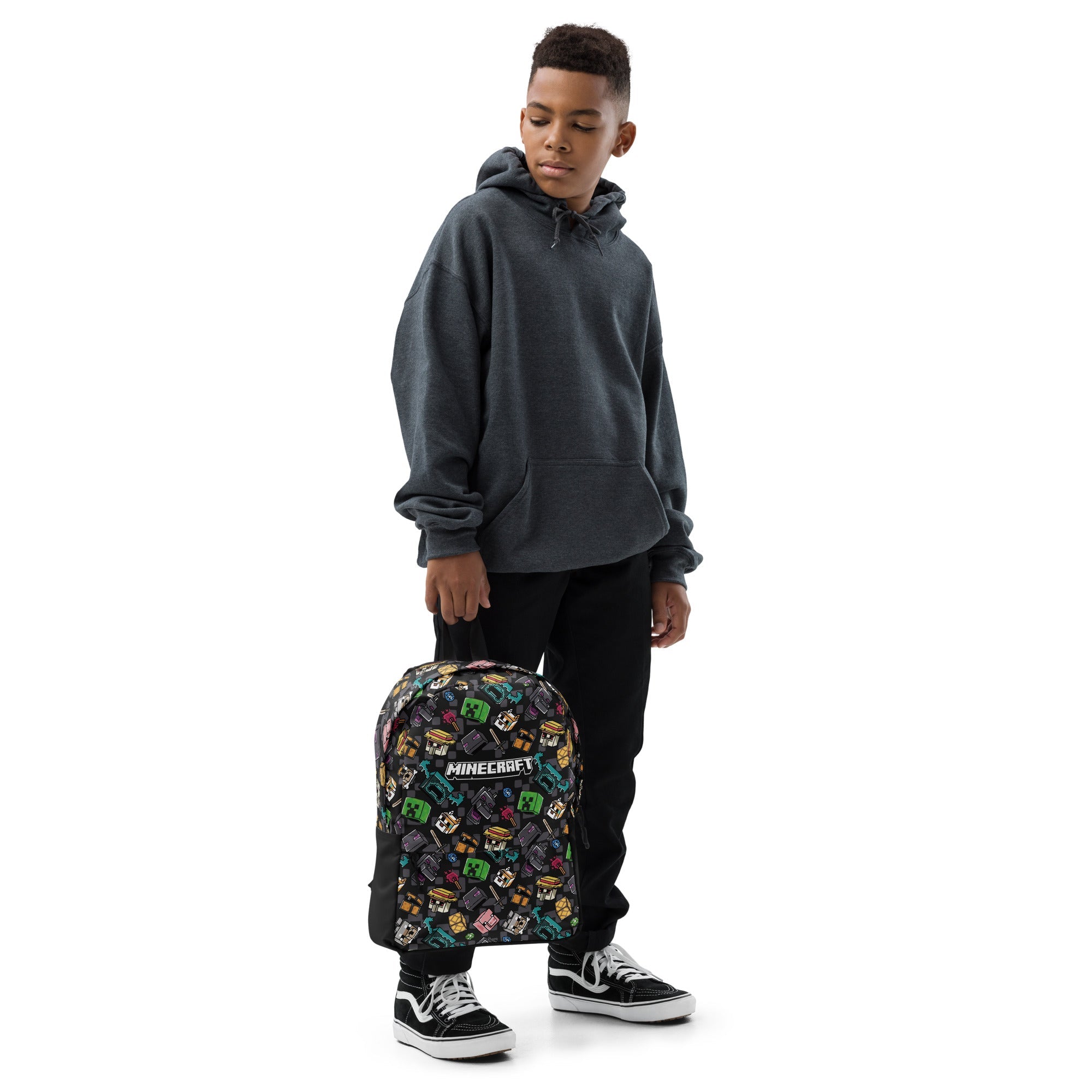 Minecraft Backpack Mascot Pattern