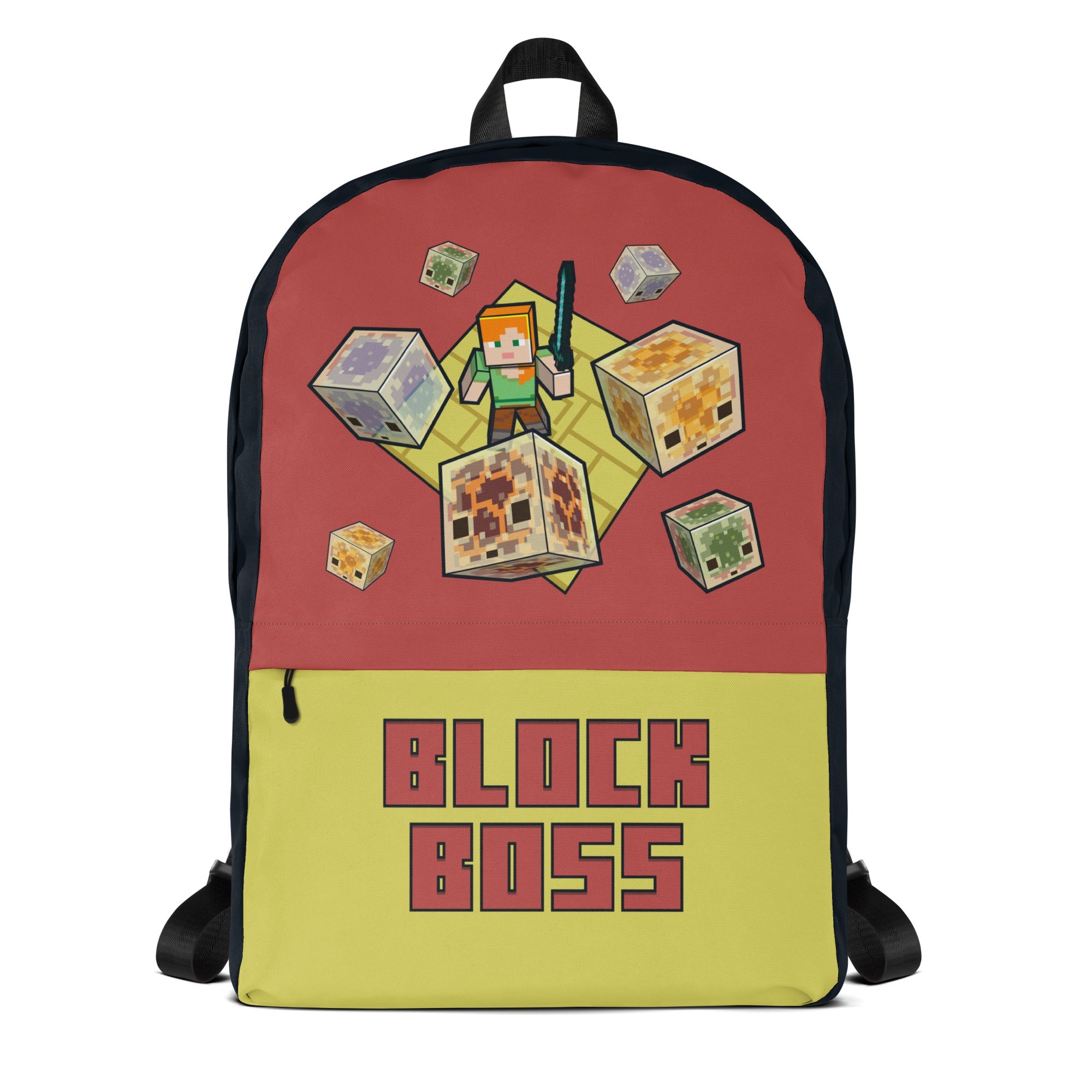 Minecraft Backpack Block Boss