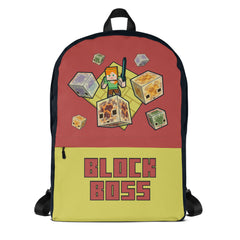 Minecraft Backpack Block Boss