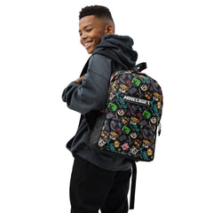 Minecraft Backpack Mascot Pattern