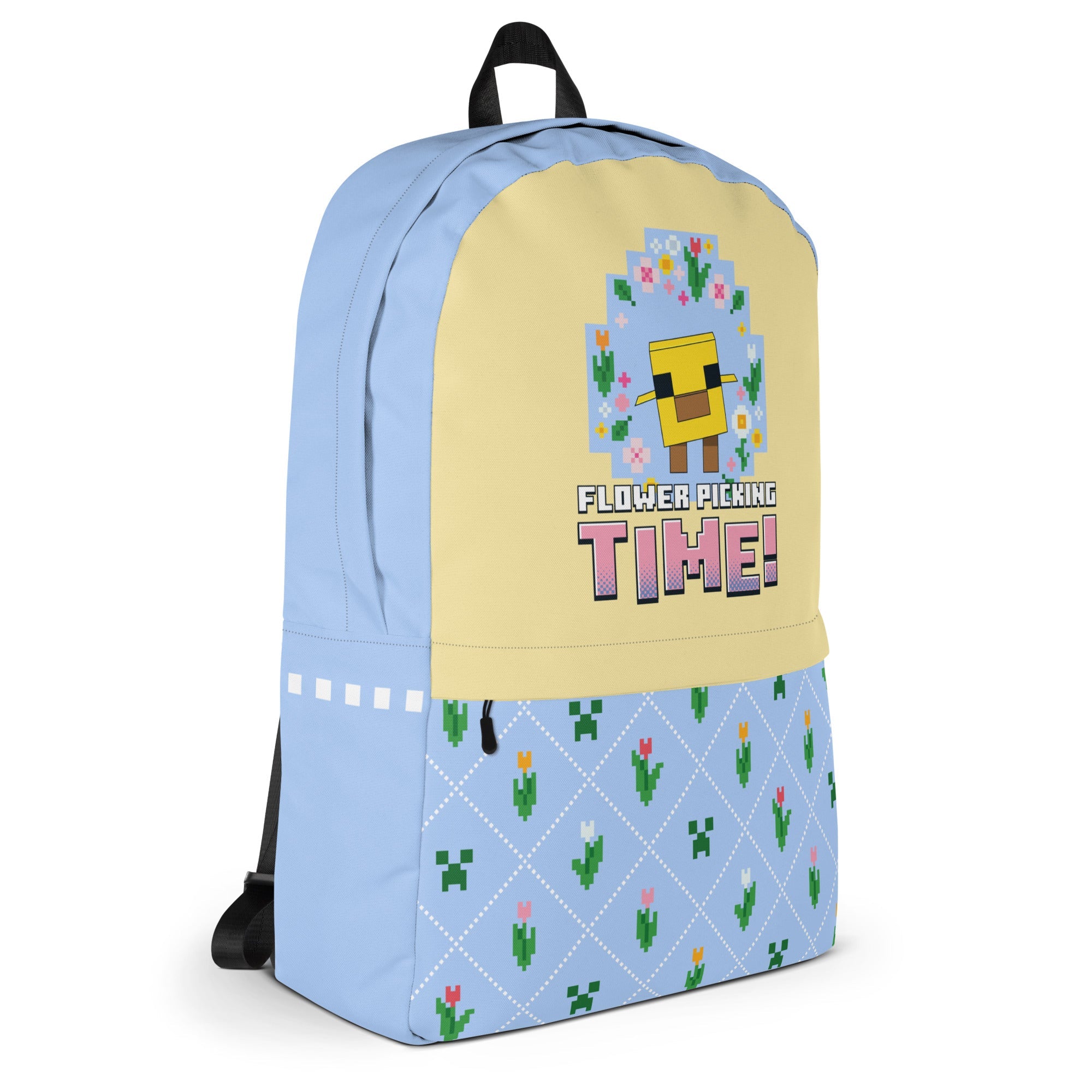 Minecraft Backpack Flower Picking Time