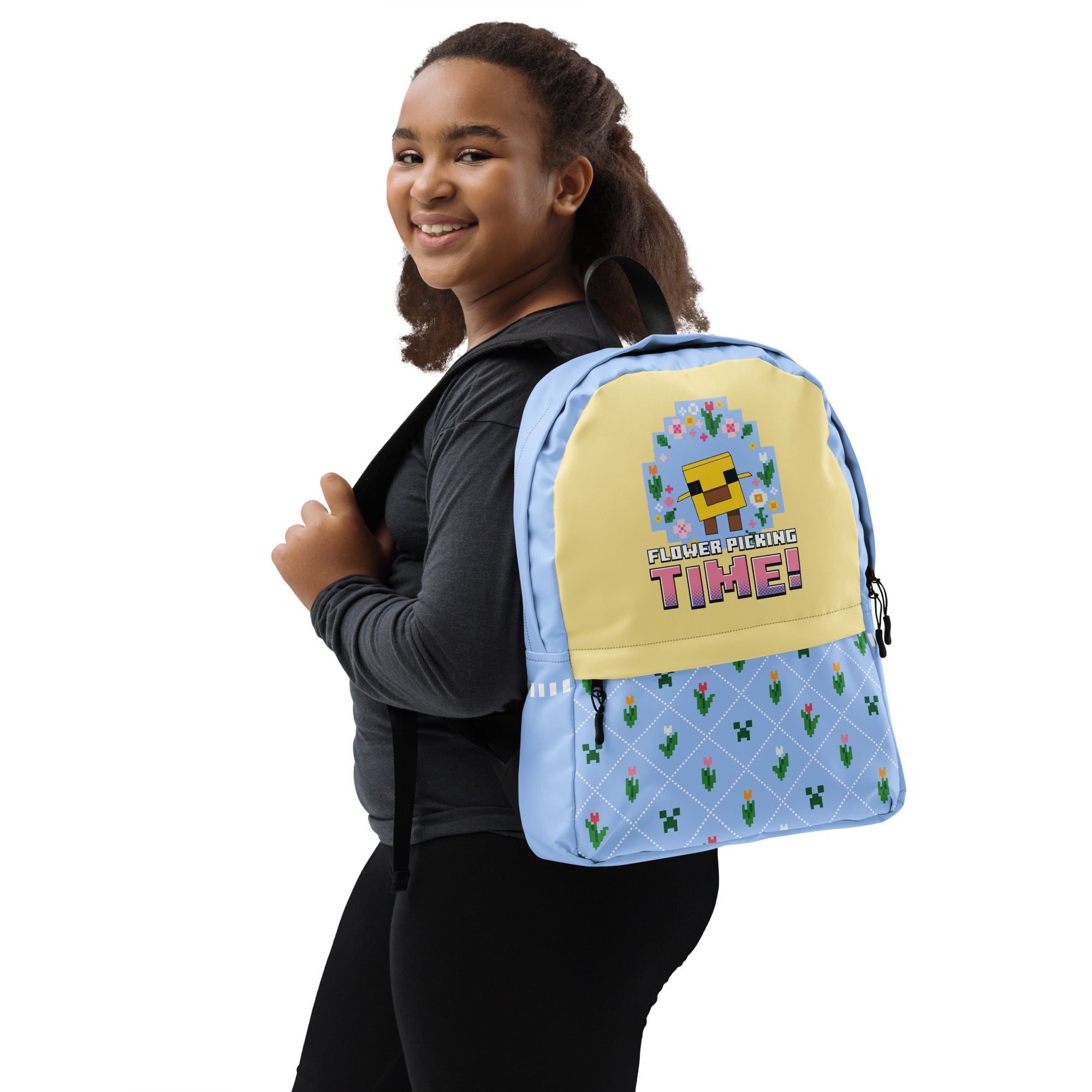 Minecraft Backpack Flower Picking Time
