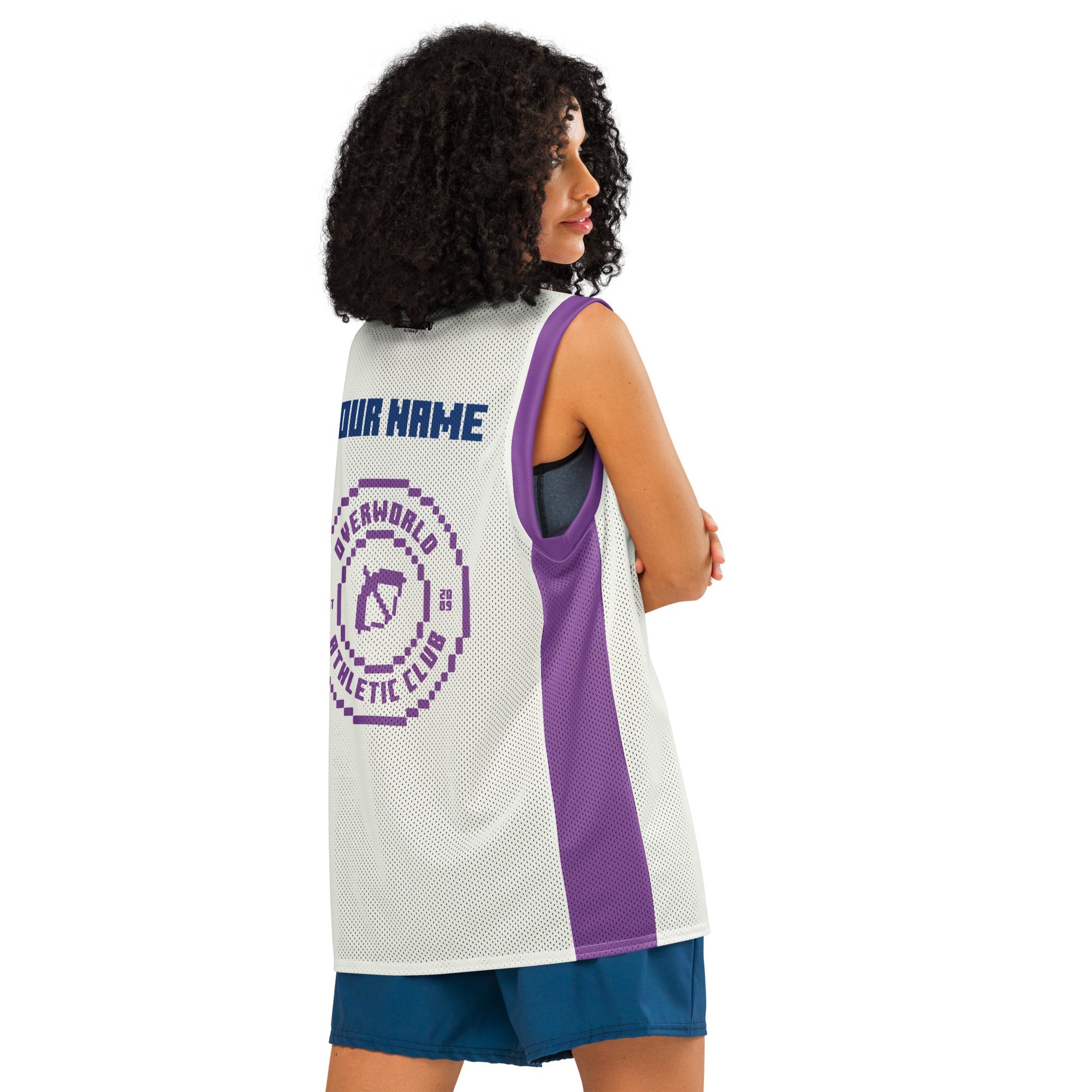 Minecraft Club Minecraft Personalized Name Basketball Jersey