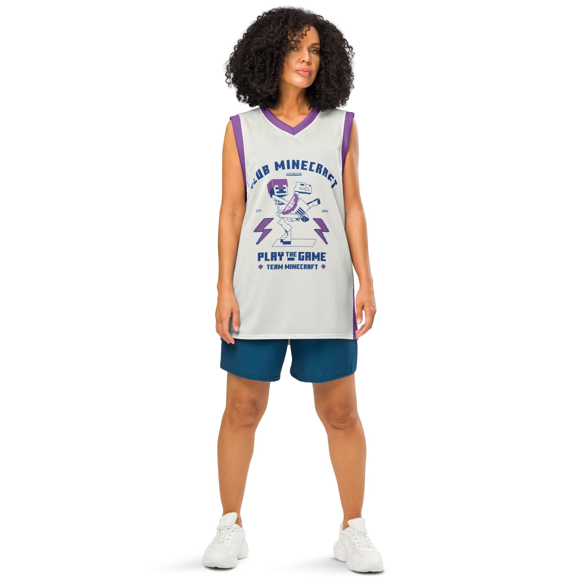 Minecraft Club Minecraft Personalized Name Basketball Jersey