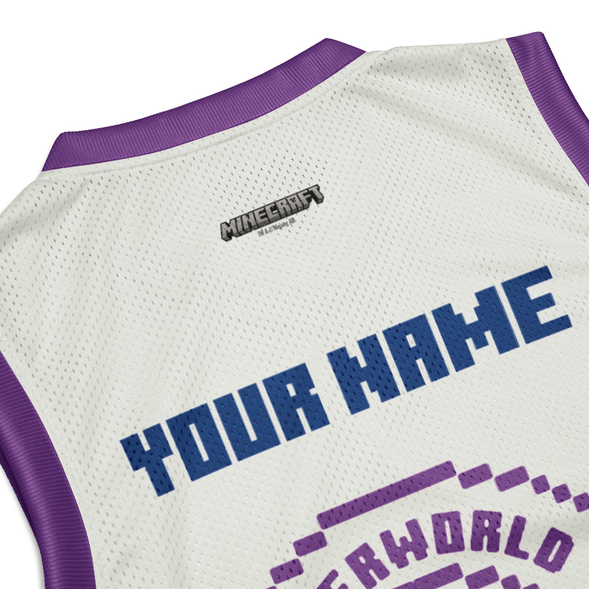 Minecraft Club Minecraft Personalized Name Basketball Jersey