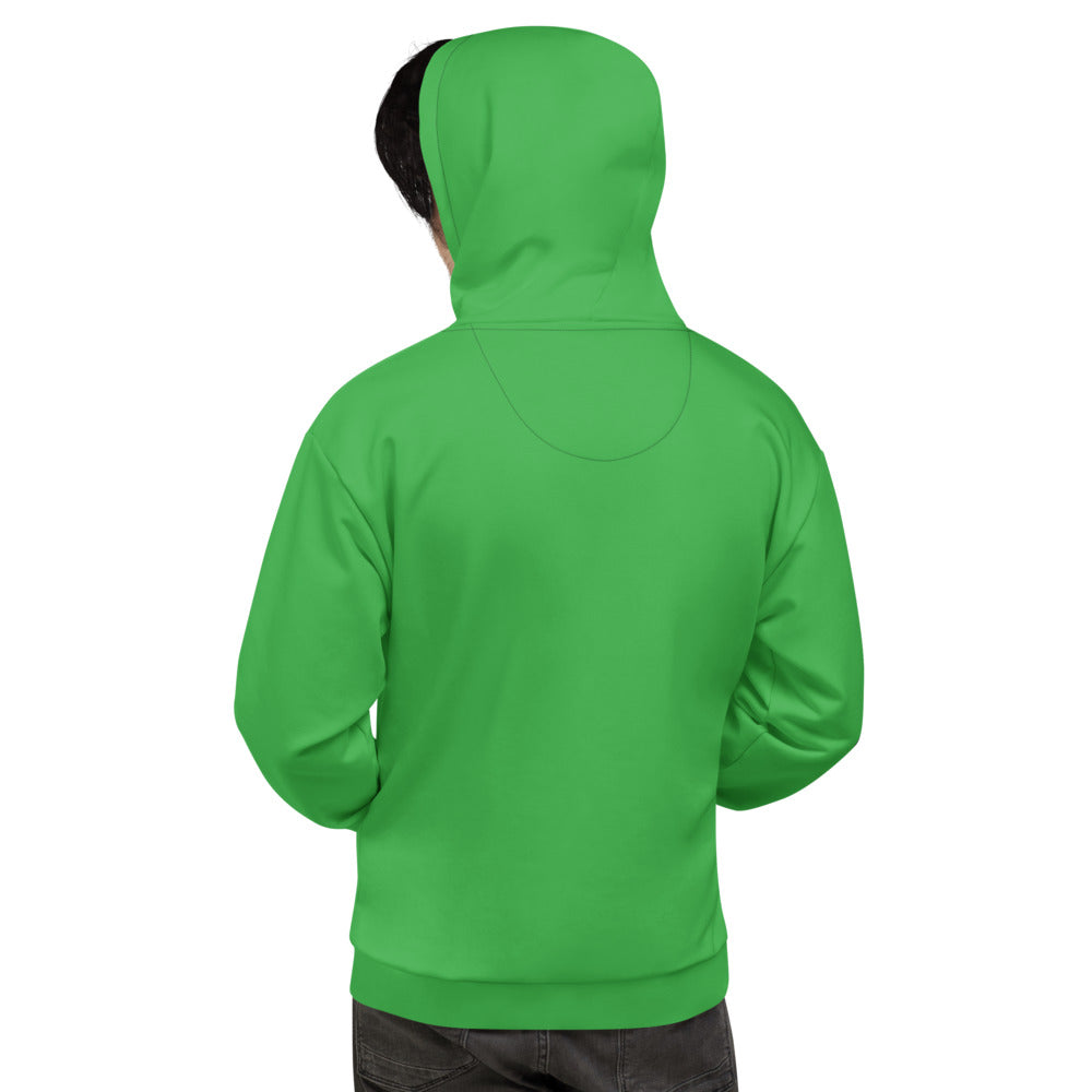 Minecraft Tuned In Green Creeper Adult Hoodie