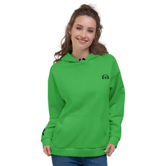 Minecraft Tuned In Green Creeper Adult Hoodie