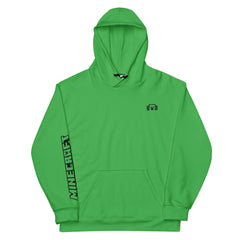 Minecraft Tuned In Green Creeper Adult Hoodie