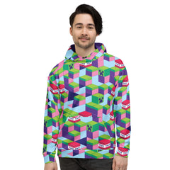 Minecraft Pattern Adult Hoodie