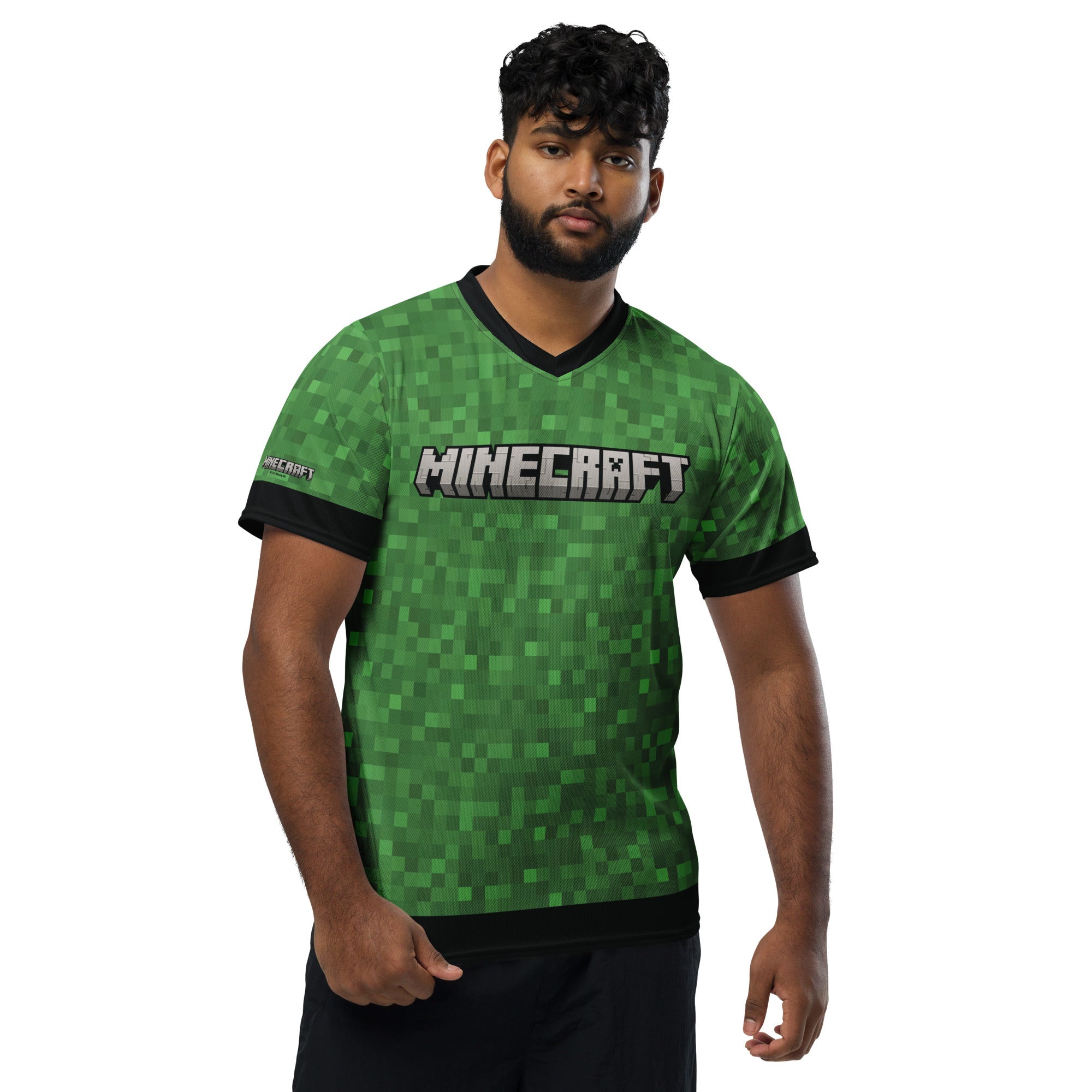 Minecraft Personalized Jersey T-Shirt Realm Name