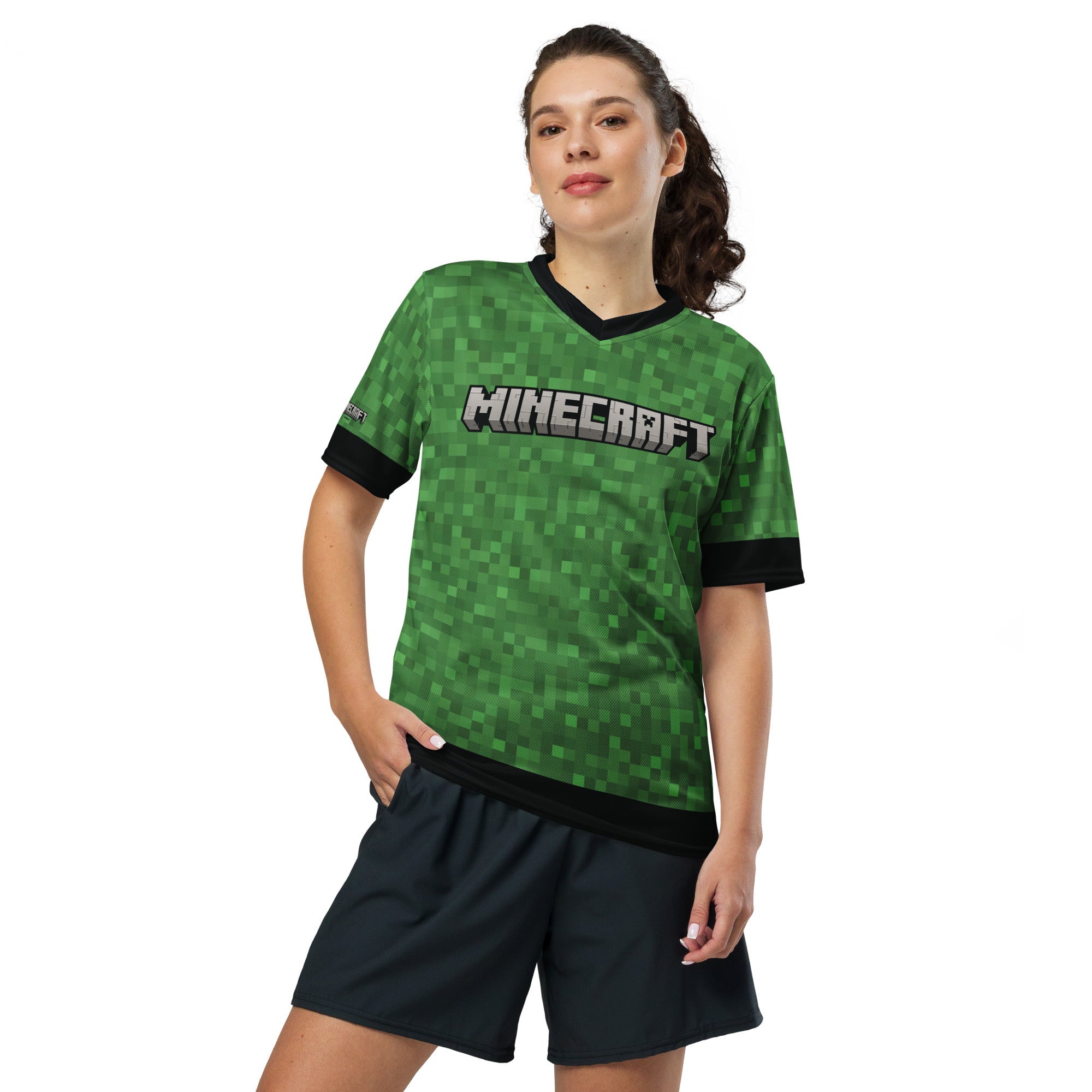 Minecraft Personalized Jersey T-Shirt Realm Name