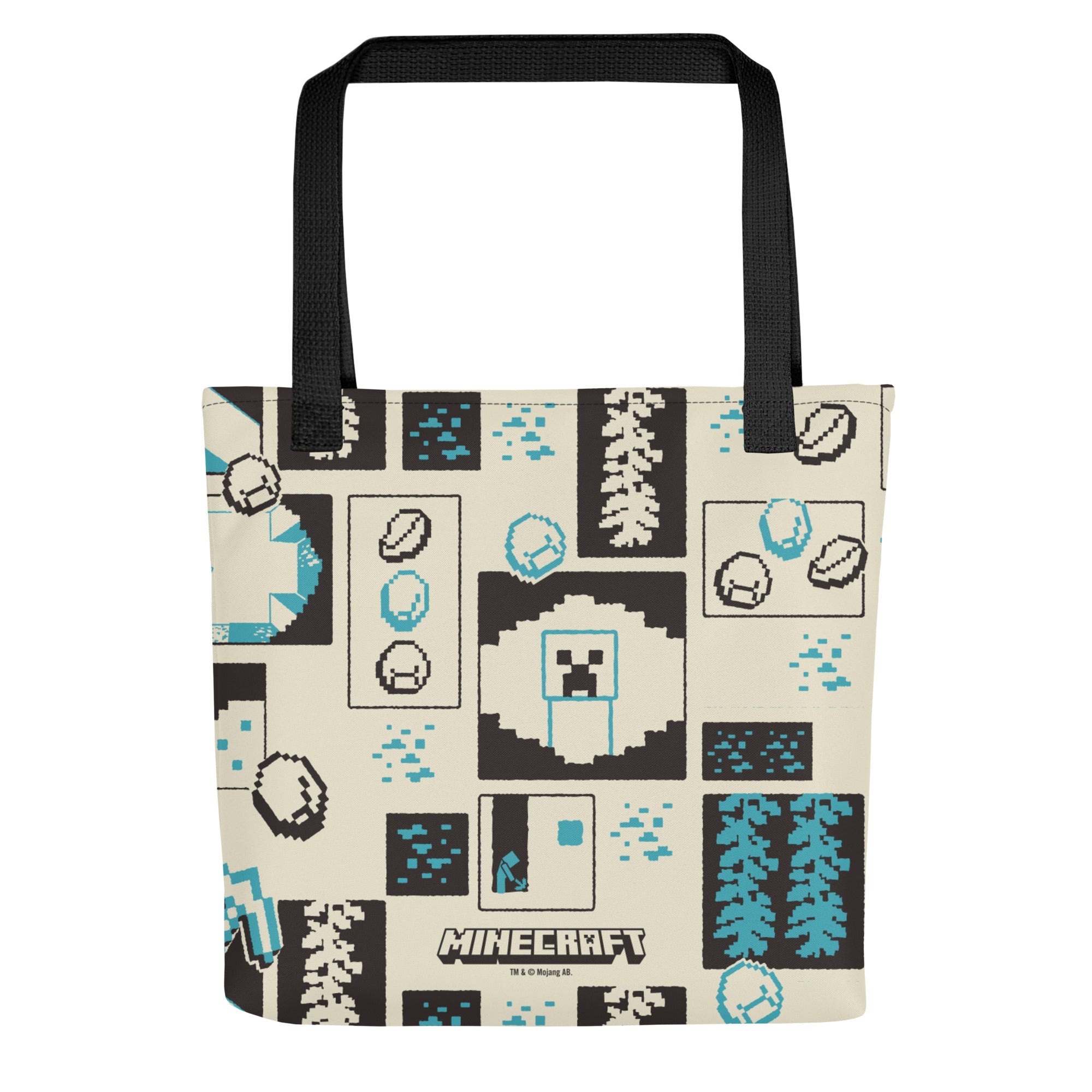 Minecraft Tote Bag Just Keep Digging