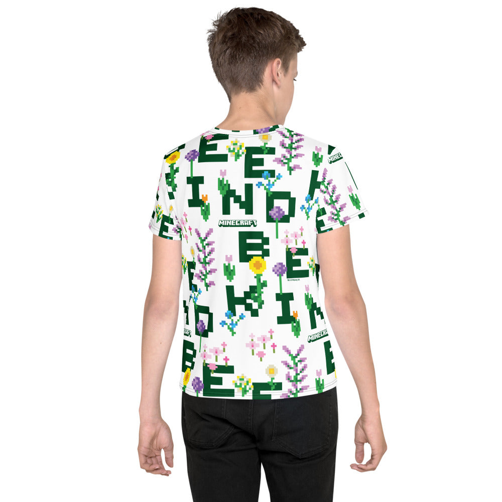 Minecraft Bee Kind Youth T-shirt