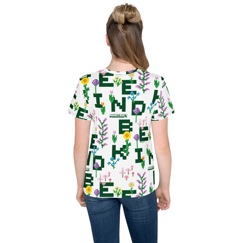 Minecraft Bee Kind Youth T-shirt