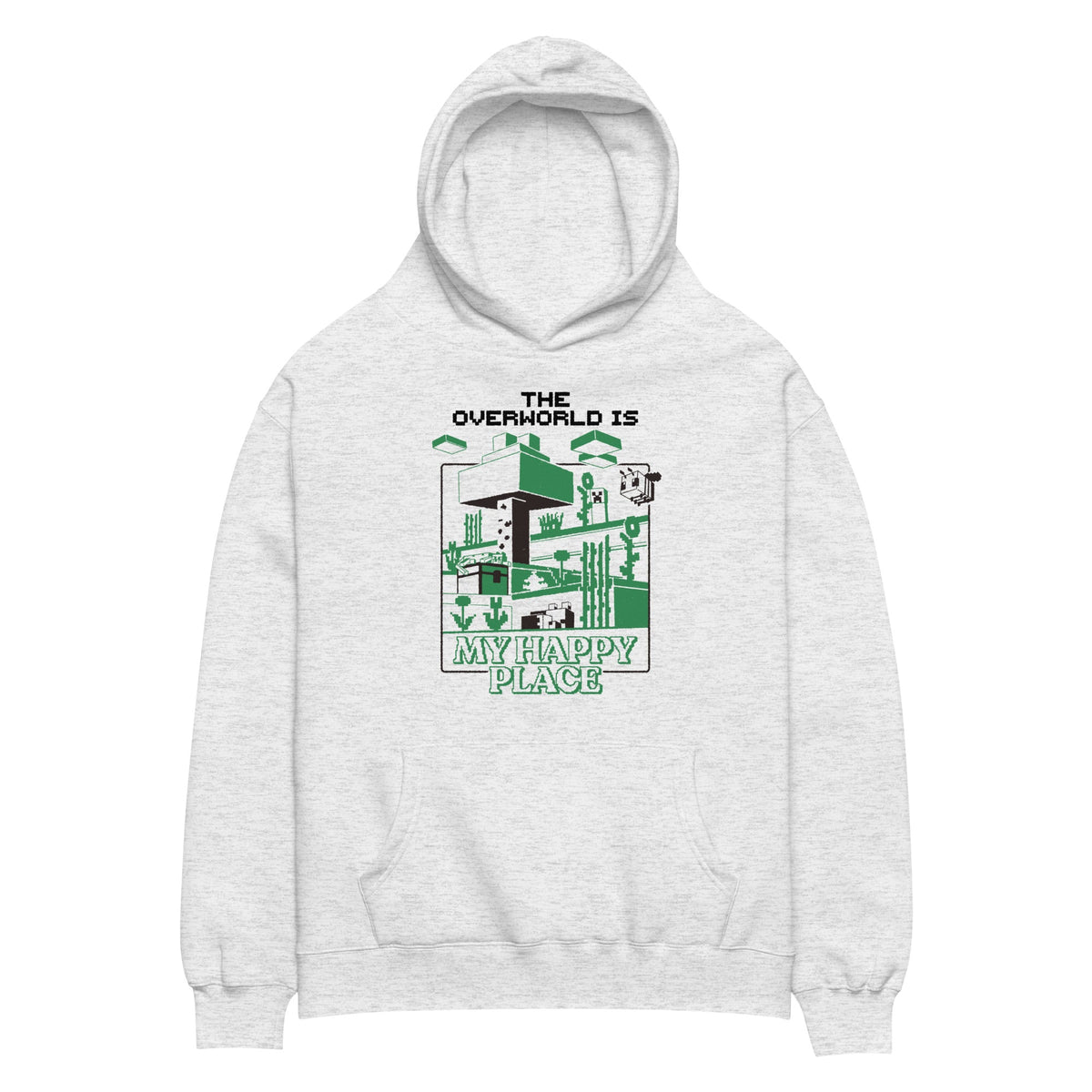 Minecraft Oversized Hoodie My Happy Place