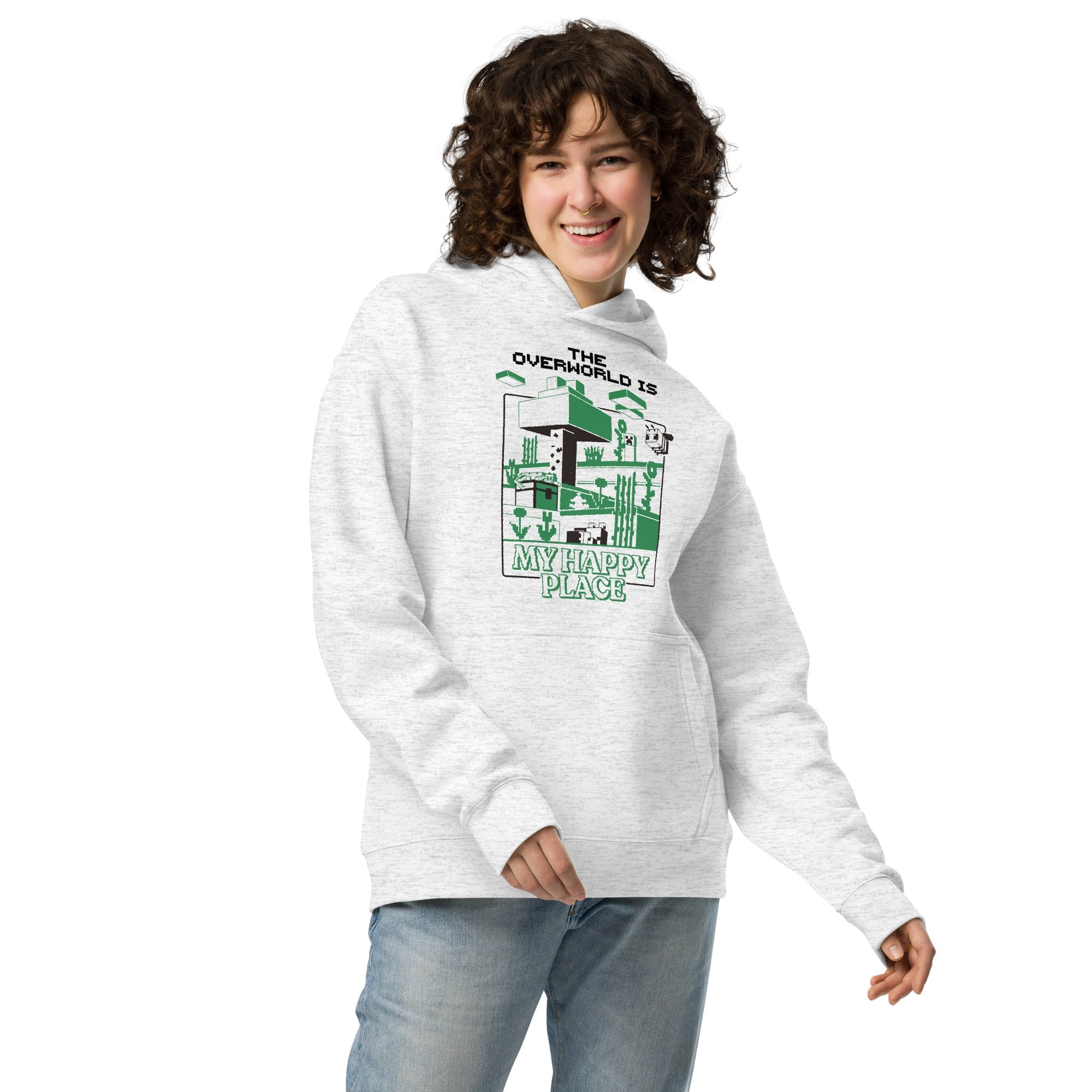 Minecraft Oversized Hoodie My Happy Place