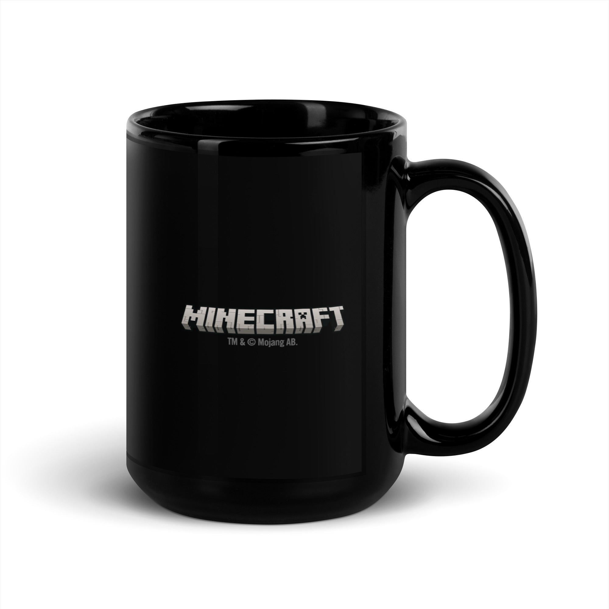 Minecraft Personalized Black Mug Realm Name