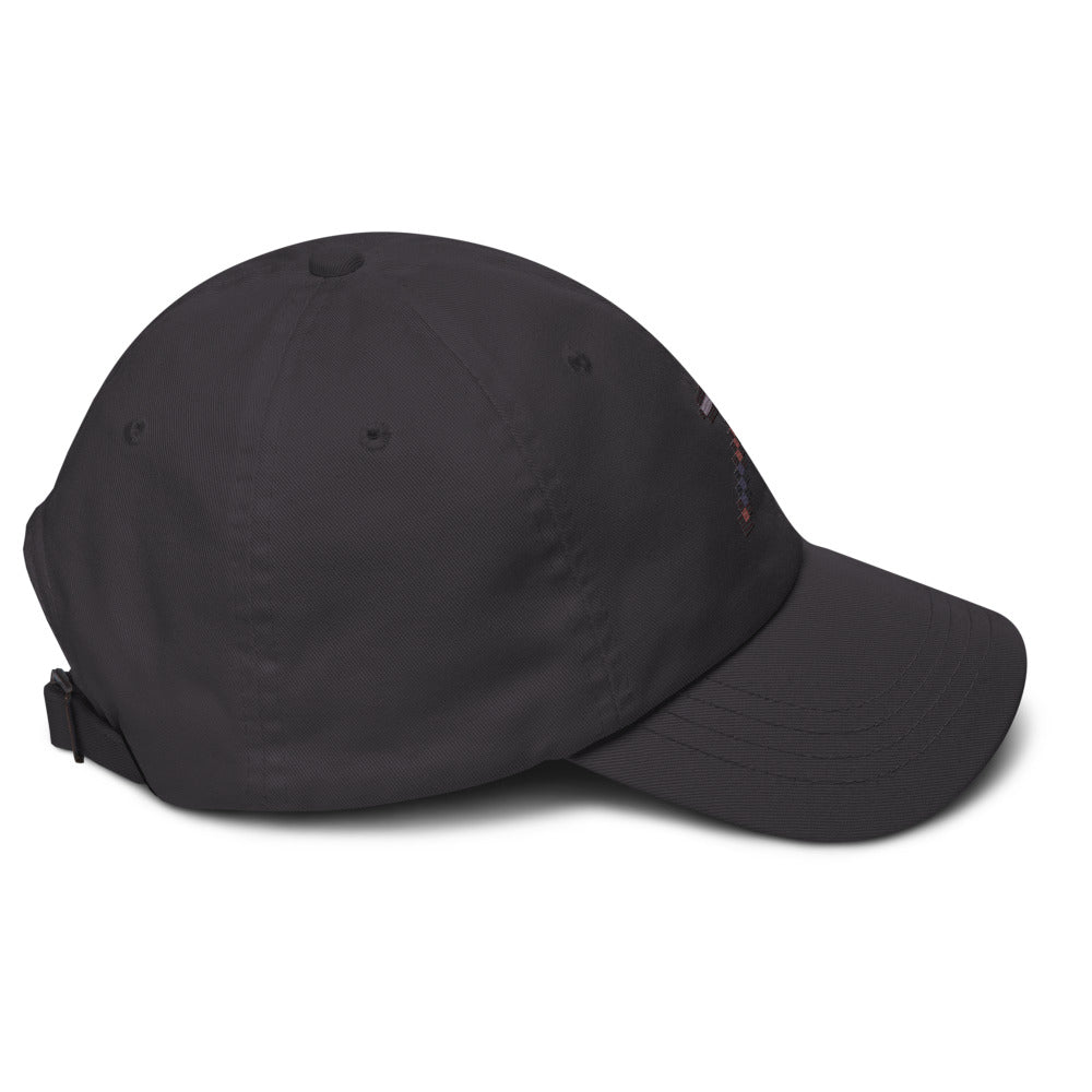 Minecraft Netherite Pickaxe Embroidered Classic Dad Hat