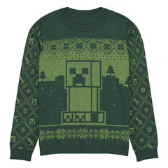Minecraft Creeper Unisex Knit Sweater
