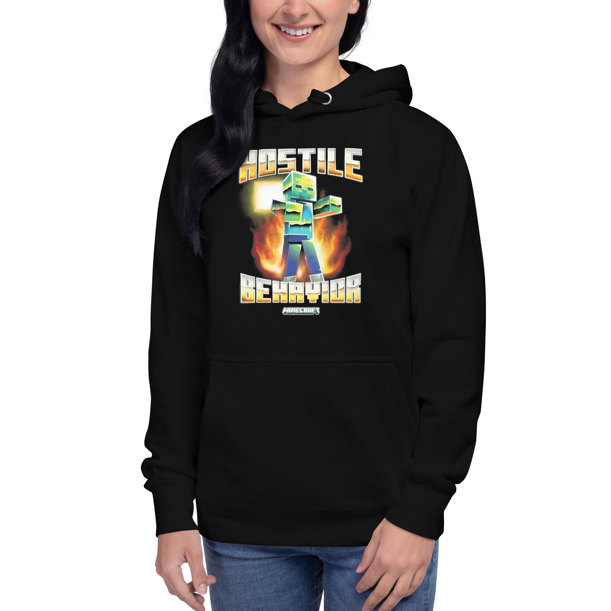 Minecraft Hoodie Hostile Behavior