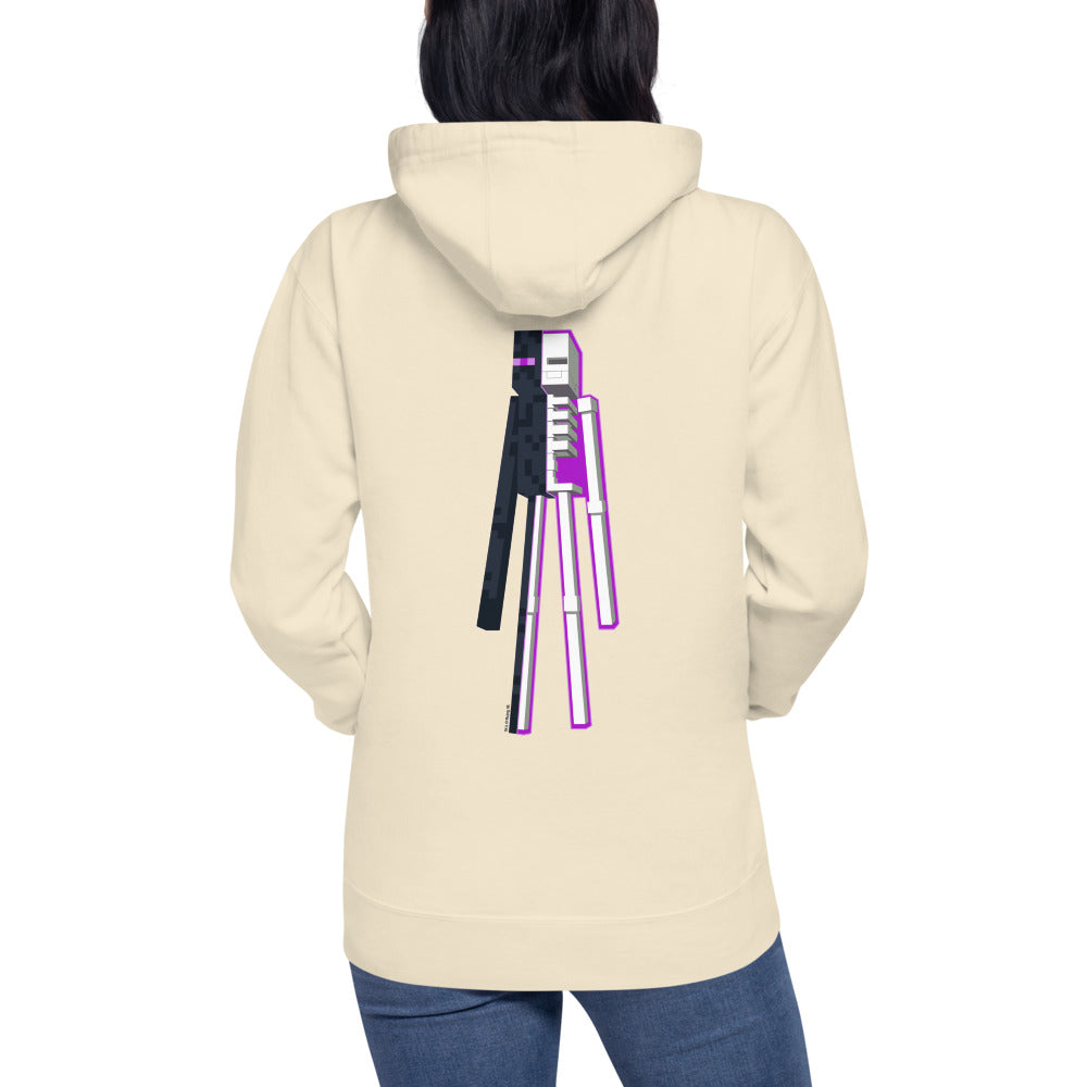Minecraft Enderman Skeleton Unisex Premium Hoodie