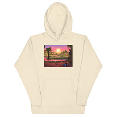 Minecraft Limited Loot Swamp Sunset Unisex Premium Hoodie