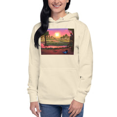 Minecraft Limited Loot Swamp Sunset Unisex Premium Hoodie