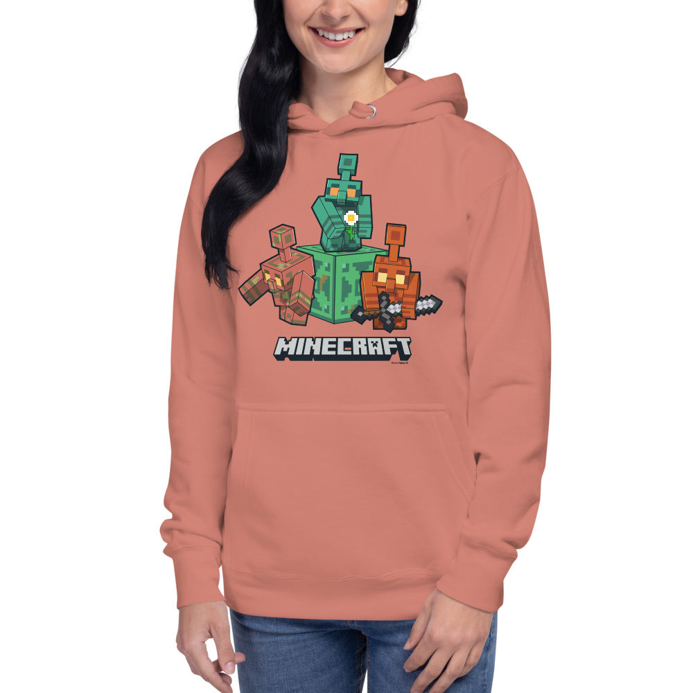 Minecraft The Copper Age Adult Hoodie