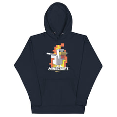 Minecraft Hoodie Fire Chicken