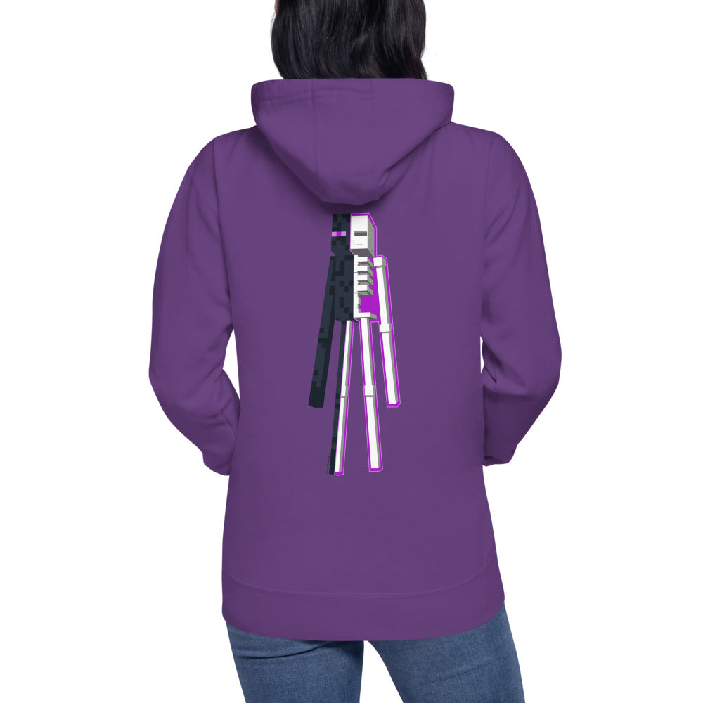 Minecraft Enderman Skeleton Unisex Premium Hoodie