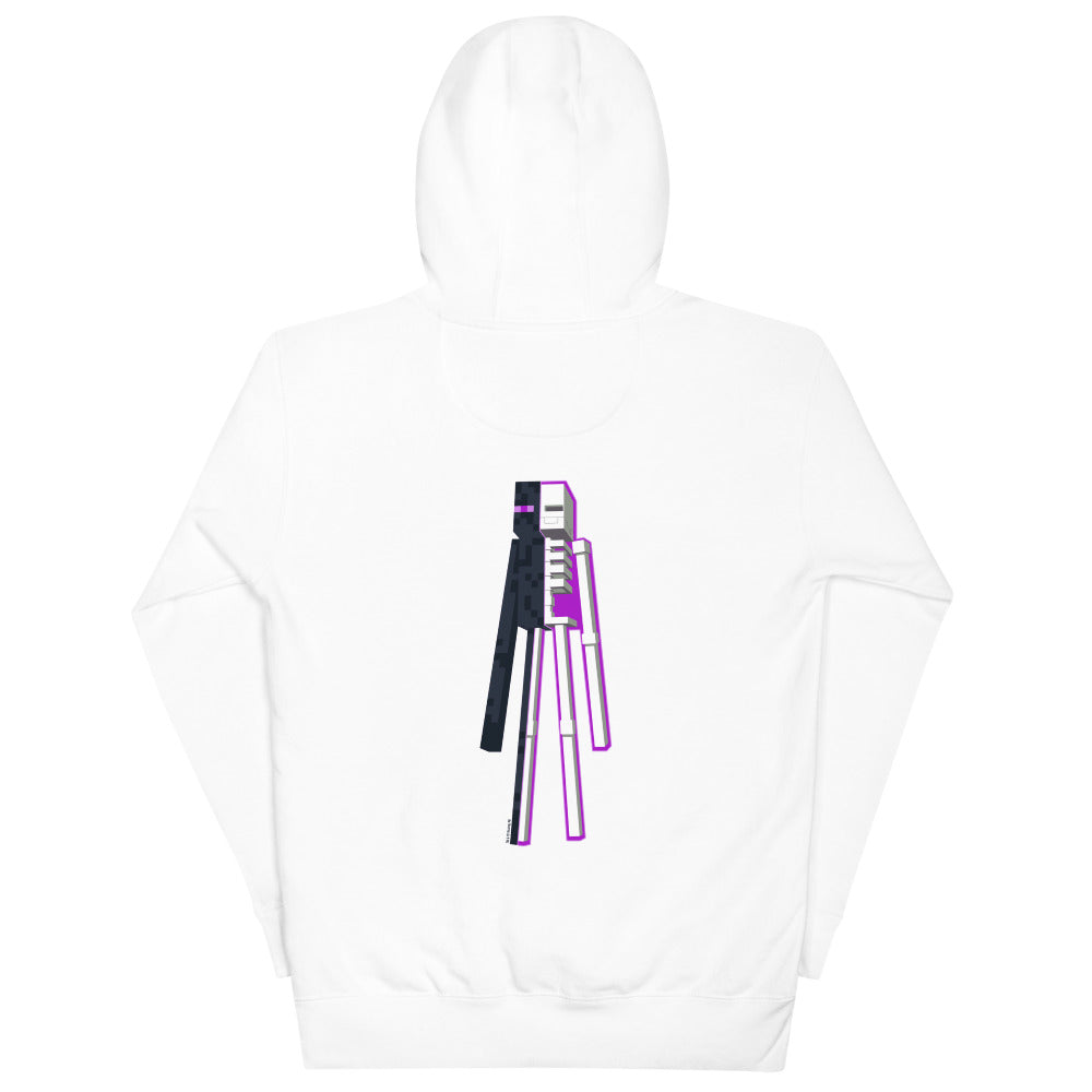 Minecraft Enderman Skeleton Unisex Premium Hoodie