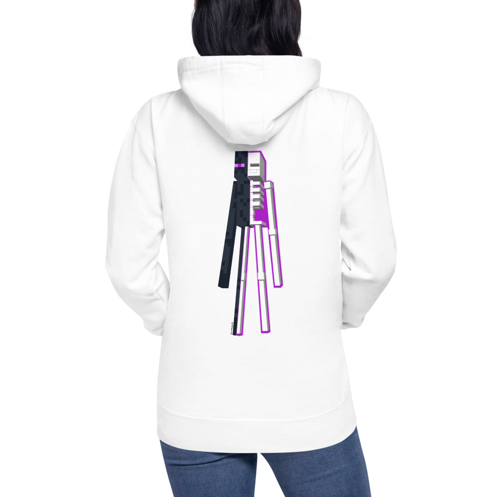 Minecraft Enderman Skeleton Unisex Premium Hoodie