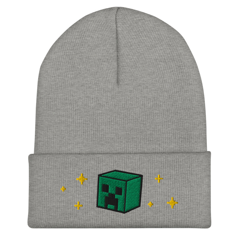 Minecraft Seasons Greetings Cuffed Beanie