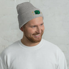 Minecraft Seasons Greetings Cuffed Beanie