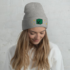 Minecraft Seasons Greetings Cuffed Beanie