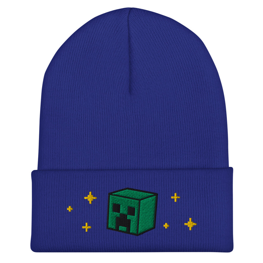Minecraft Seasons Greetings Cuffed Beanie