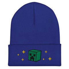 Minecraft Seasons Greetings Cuffed Beanie