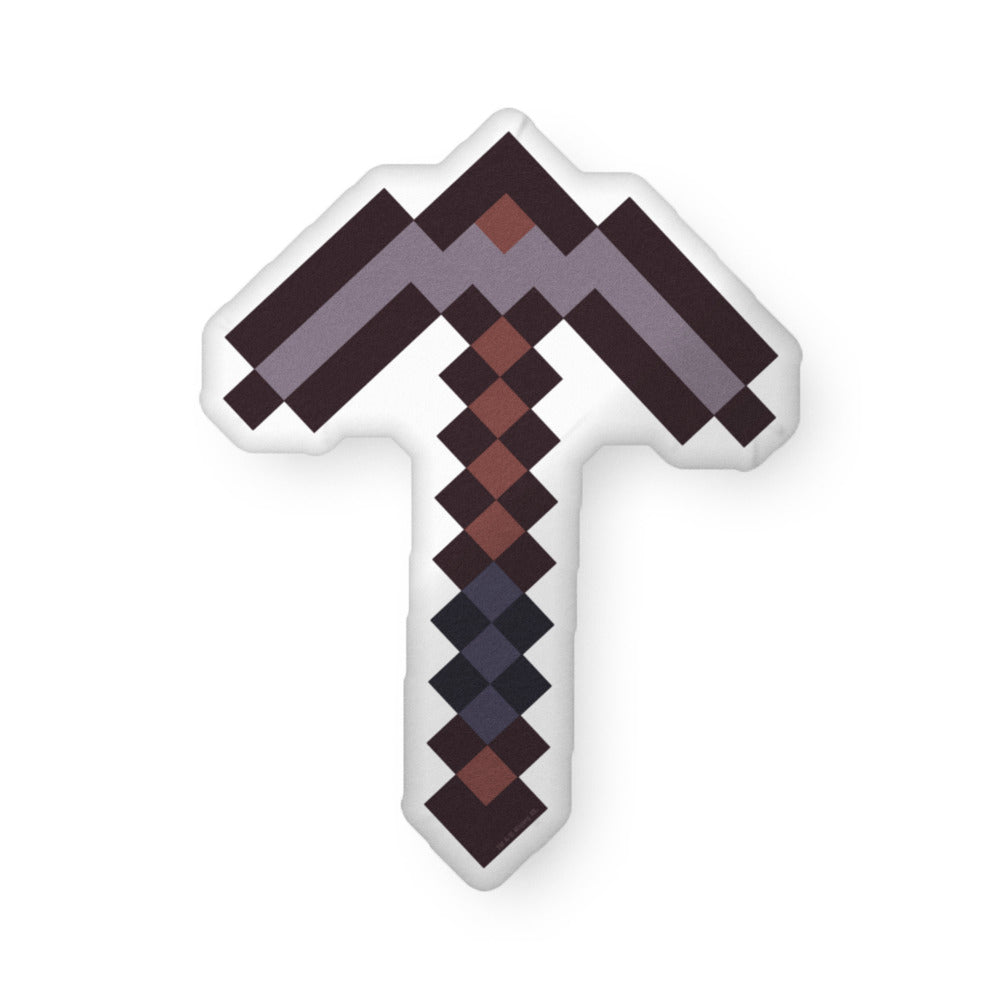 Minecraft Netherite Pickaxe Pillow
