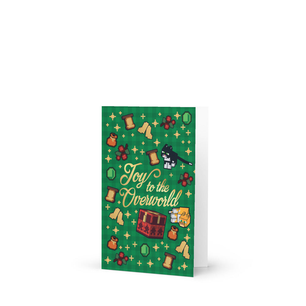 Minecraft Holiday Card