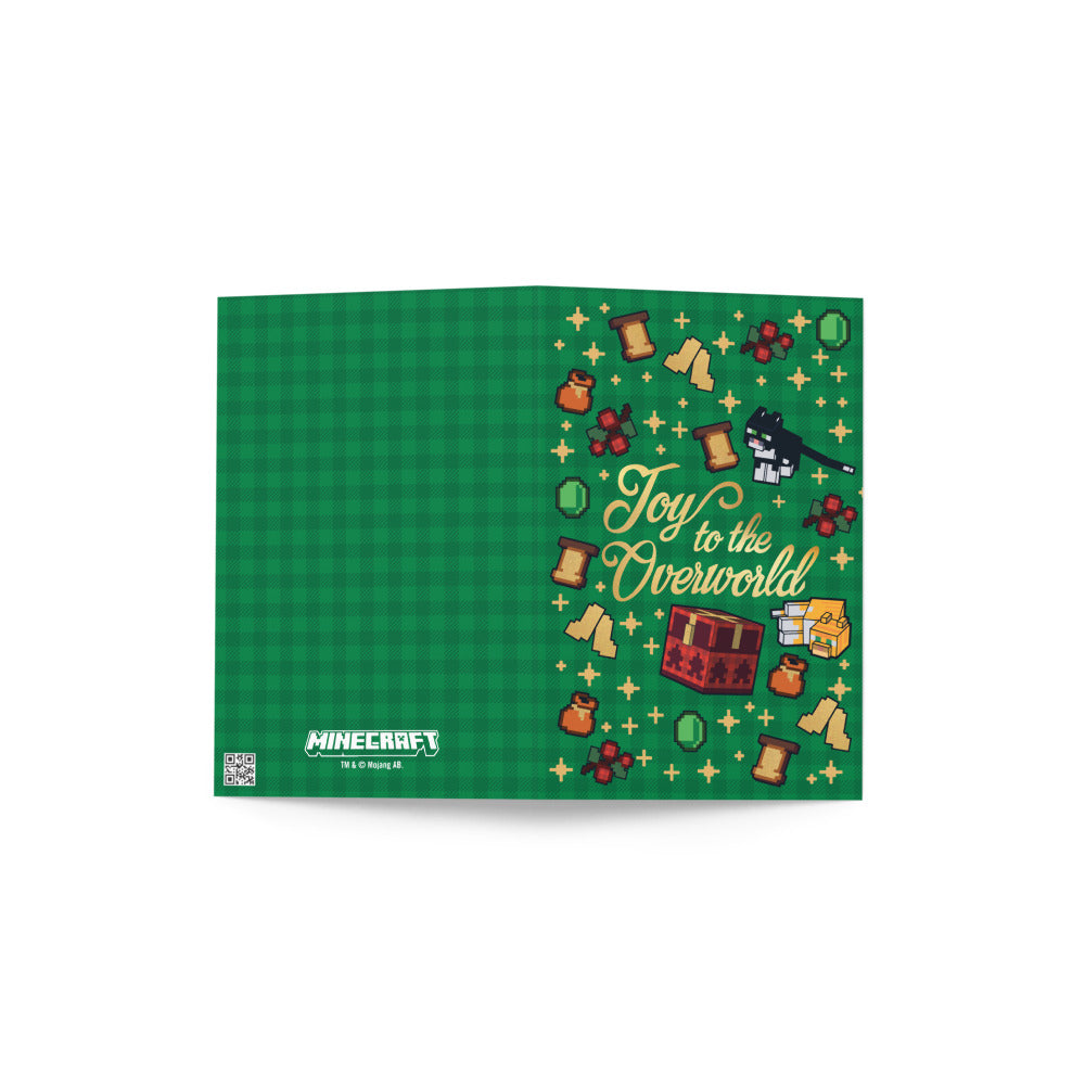 Minecraft Holiday Card