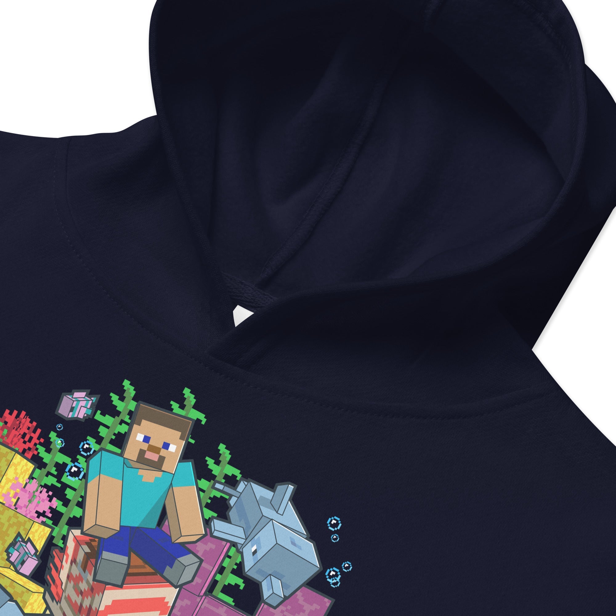 Minecraft Kids Hoodie Dive, Mine, Explore