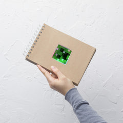 Minecraft Creeper Holographic Sticker