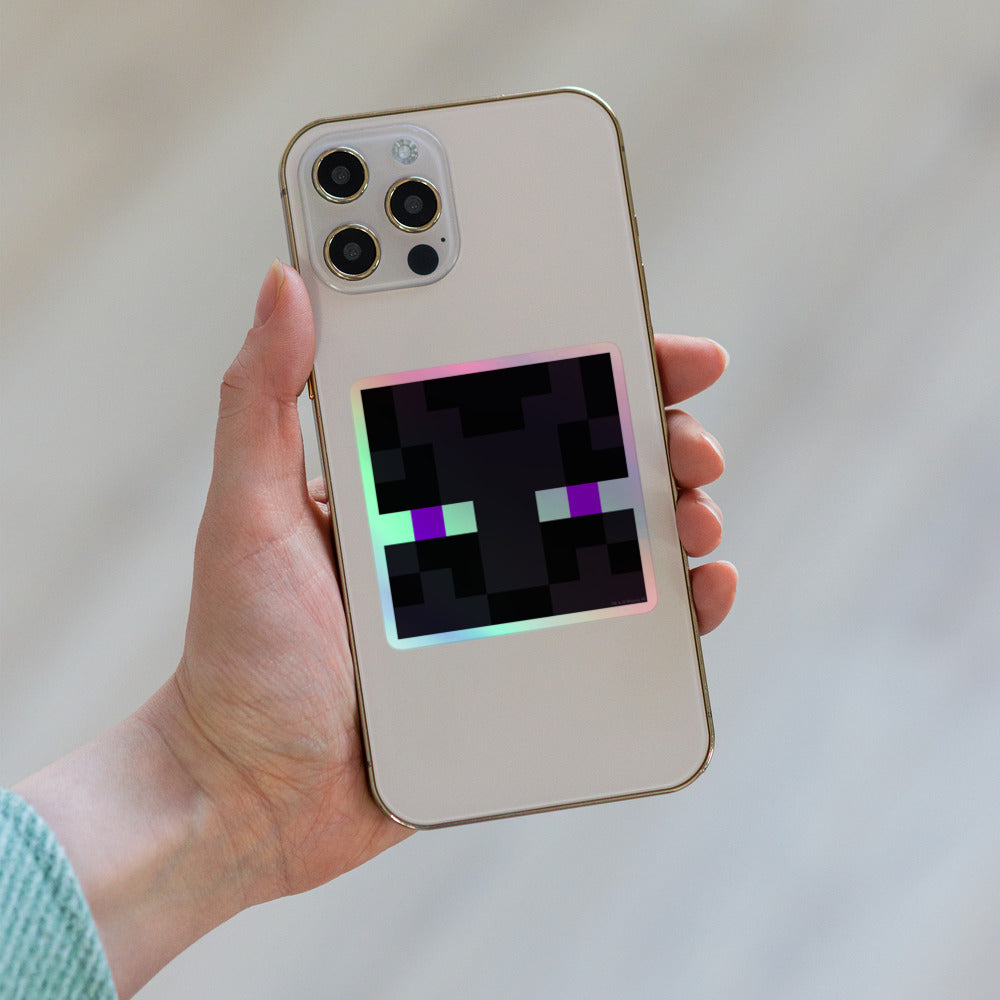 Minecraft Enderman Holographic Sticker