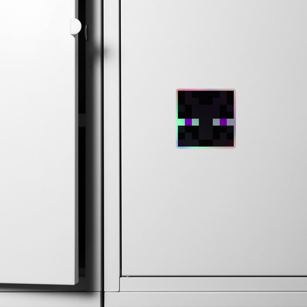 Minecraft Enderman Holographic Sticker