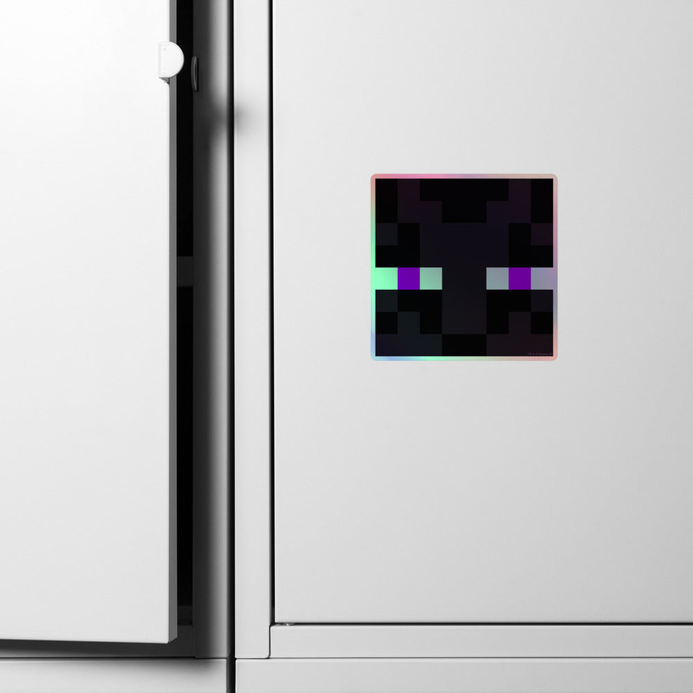Minecraft Enderman Holographic Sticker
