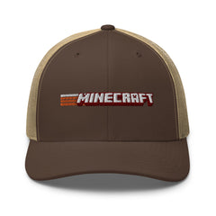 Minecraft Camping Trucker Hat